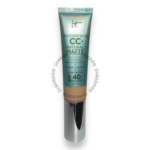 IT Cosmetics Your Skin but Better Matte CC+ SPF40 1.08 oz LIGHT 02/2026